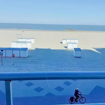 Beachfront Bliss In Knokke, Cleaning Included