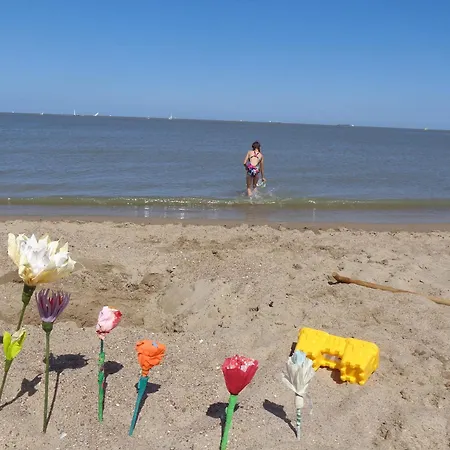 アパート Beachfront Bliss In Knokke, Cleaning Included クノック・ヘイスト