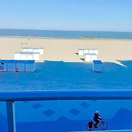 Beachfront Bliss In Knokke, Cleaning Included *